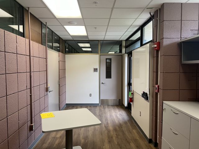 Break room nearly finished