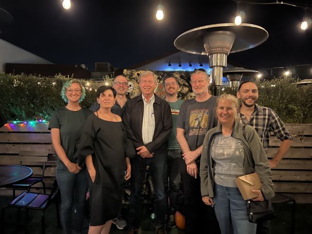 Dinner with Ken Taylor