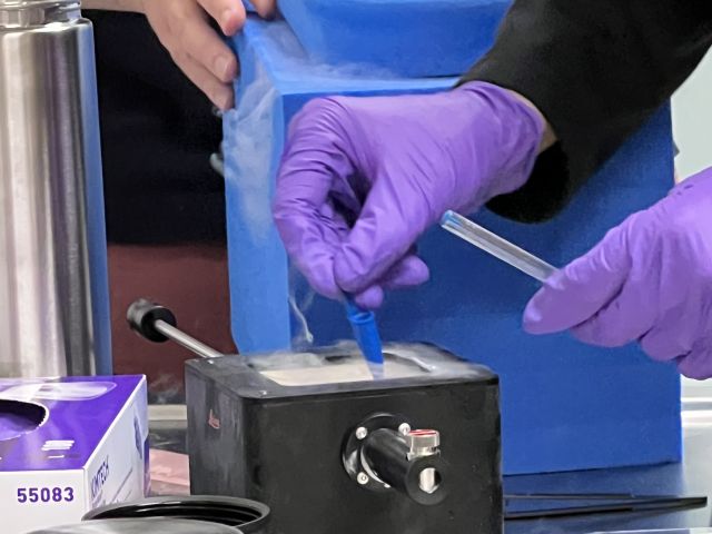 Creative solutions: using a pen cap to open a grid box