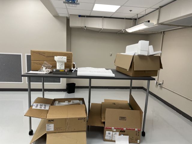 Accessory boxes unpacked