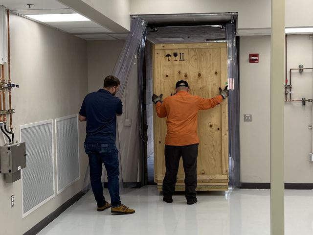 Tight fit through the door