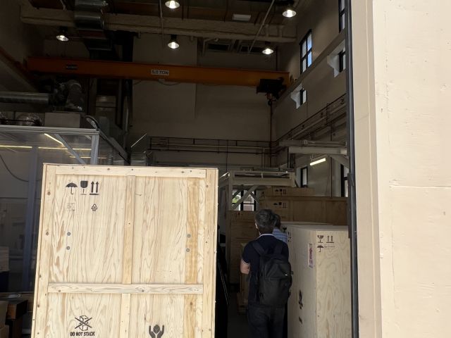 Big Aquilos in crate